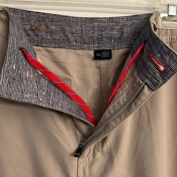 O’Neill Nude Neutral Tan Khaki Hybrid Board Shorts Casual Everyday Men’s 36 - Picture 6 of 11